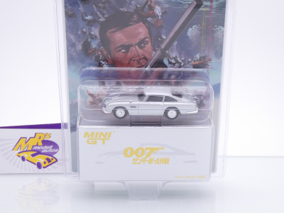 Preview: TSM MINI GT MGT00901-007J # Aston Martin DB5 1965 " James Bond Thunderball - Japan Edition " 1:64