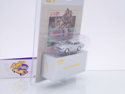Preview: TSM MINI GT MGT00901-007E # Aston Martin DB5 1965 " James Bond Thunderball - England Edition " 1:64
