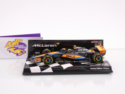 Preview: Minichamps 537234704 # McLaren MCL60 F1 Australien GP 2023 " Lando Norris " 1:43