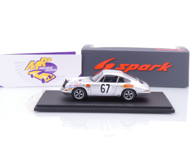 Preview: Spark S9745 # Porsche 911S #67 24h Le Mans 1969 " P. Farjon - J. Dechaumel " 1:43