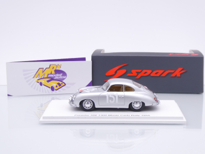 Preview: Spark S6135 # Porsche 356 1300 #151 Rallye Monte Carlo 1955 " G. Jensen - C-A. Johansson " 1:43
