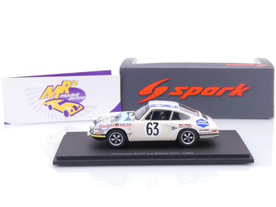 Preview: Spark S9750 # Porsche 911T #63 24h Le Mans 1969 " R. Mazzia - P. Mauroy " 1:43