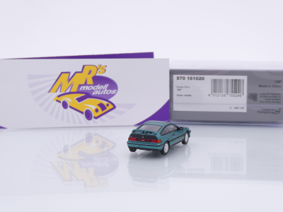 Preview: Minichamps 870161020 # Honda CR-X Baujahr 1987 " grünmetallic " 1:87