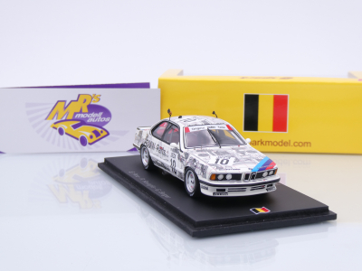 Preview: Spark SB667 # BMW 635 Csi 24h Spa 1986 " Genuine Parts - Ravaglia - Pirro " 1:43