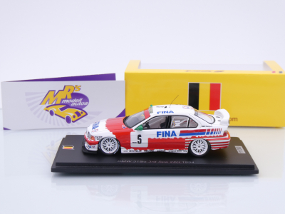 Preview: Spark SB677 # BMW 318is 3rd 24h Spa 1994 " Fina - Heger - Martin - Slaus " 1:43