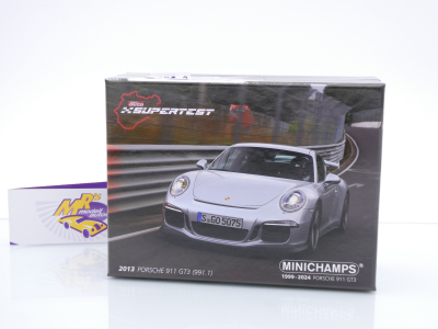 Preview: Minichamps 410062025 # Porsche 911 991.1 GT3 Baujahr 2013 " Sport Auto Supertest " 1:43