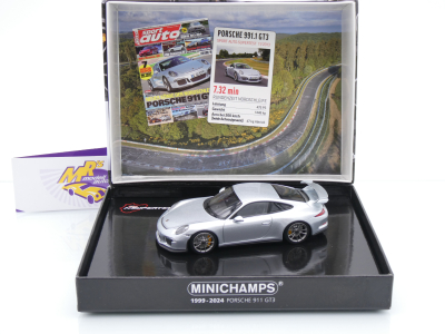 Preview: Minichamps 410062025 # Porsche 911 991.1 GT3 Baujahr 2013 " Sport Auto Supertest " 1:43