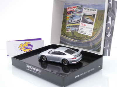 Preview: Minichamps 410062025 # Porsche 911 991.1 GT3 Baujahr 2013 " Sport Auto Supertest " 1:43