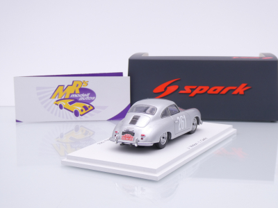 Preview: Spark S6139 # Porsche 356 1500 #261 Rallye Monte Carlo 1955 " L. Carlin - J. Vilreon " 1:43
