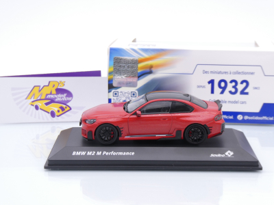 Preview: Solido S4314602 # BMW M2 G87 M Performance Baujahr 2023 " rotmetallic " 1:43