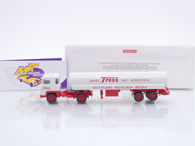 Preview: Wiking 0805 96 # Scania 111 Tank-Sattelzug Baujahr 1975-80 " Josef Tress " 1:87