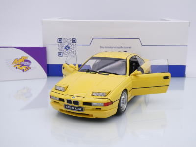 Preview: Solido S1807005 # BMW 850 CSI (E31) Baujahr 1990 " Dakargelb " 1:18