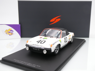 Spark 18S854 # Porsche 914/6 #40 6th 24h Le Mans 1970 " Chasseuil - Ballot-Léna " 1:18