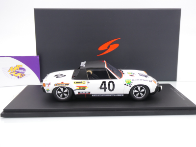 Preview: Spark 18S854 # Porsche 914/6 #40 6th 24h Le Mans 1970 " Chasseuil - Ballot-Léna " 1:18