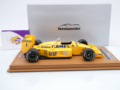 Preview: Tecnomodel TM18-349C # Lotus Honda 100T F1 #1 3rd Brasilien GP 1988 " Nelson Piquet " 1:18