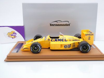 Preview: Tecnomodel TM18-349B # Lotus Honda 100T F1 #2 Japan GP 1988 " Saturo Nakajima " 1:18