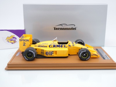 Preview: Tecnomodel TM18-349B # Lotus Honda 100T F1 #2 Japan GP 1988 " Saturo Nakajima " 1:18