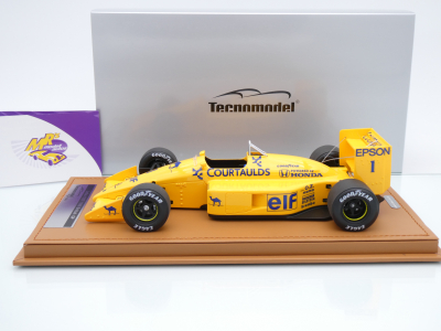 Preview: Tecnomodel TM18-349A # Lotus Honda 100T F1 #1 Großbritannien GP 1988 " Nelson Piquet " 1:18