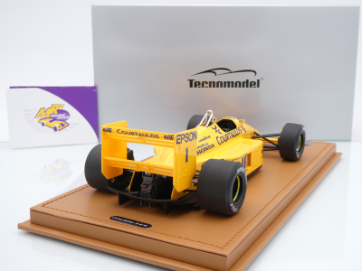 Preview: Tecnomodel TM18-349A # Lotus Honda 100T F1 #1 Großbritannien GP 1988 " Nelson Piquet " 1:18