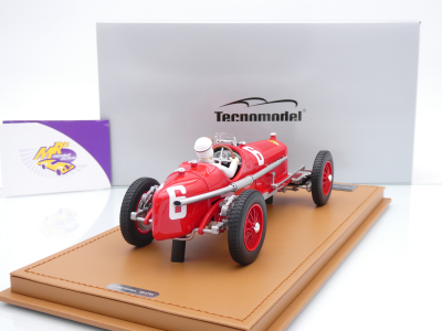 Preview: Tecnomodel TM18-326B # Alfa Romeo P3 Tipo B #6 Sieger Monza GP 1932 " Caracciola " 1:18