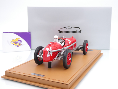 Preview: Tecnomodel TM18-326C # Alfa Romeo P3 Tipo B #24 Monza GP 1932 " Tazio Nuvolari " 1:18
