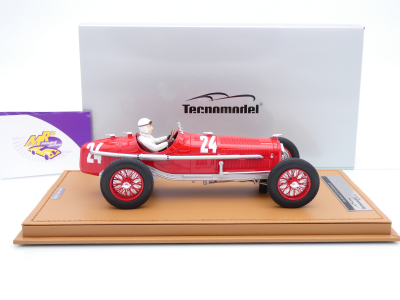 Preview: Tecnomodel TM18-326C # Alfa Romeo P3 Tipo B #24 Monza GP 1932 " Tazio Nuvolari " 1:18