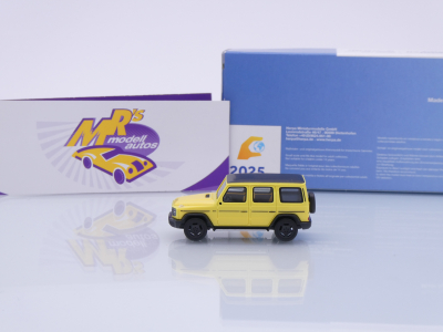 Preview: Herpa 958998 # Mercedes-Benz G580 EQ Baujahr 2024 " Intermodellbau 2025 " 1:87