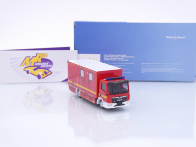 Preview: Herpa 958691 # MAN TGL Koffer-LKW " Feuerwehr Lünen - Intermodellbau 2025 " 1:87