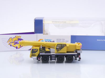 Preview: Herpa 959179 # Liebherr 3-achs Mobilkran LTM 1045 " Wiemann Kran Intermodellbau " 1:87