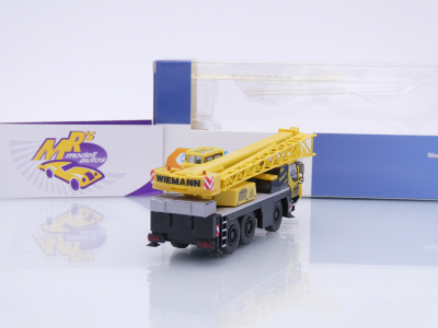 Preview: Herpa 959179 # Liebherr 3-achs Mobilkran LTM 1045 " Wiemann Kran Intermodellbau " 1:87