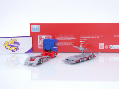 Preview: Herpa 318242 # Scania CR 20 HD Transport-Hängerzug " Riwatrans " 1:87