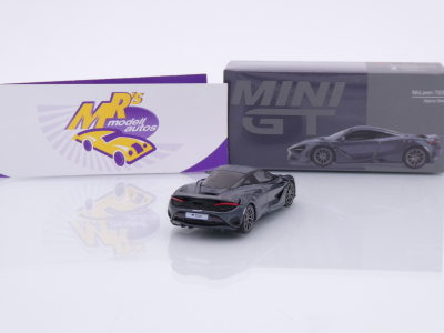 Preview: TSM MINI GT MGT00815-L # McLaren 750S LHD " Saros Grey " 1:64