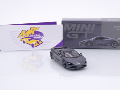Preview: TSM MINI GT MGT00815-L # McLaren 750S LHD " Saros Grey " 1:64