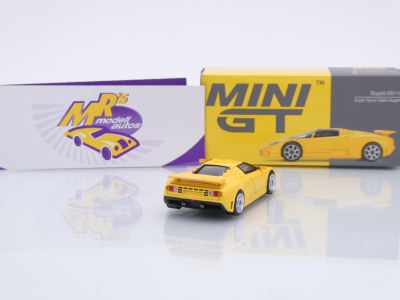 Preview: TSM MINI GT MGT00866-L # Bugatti EB110 Super Sport LHD " Giallo " 1:64