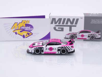 Preview: TSM MINI GT MGT00781-L # Nissan Silvia S15 #99 LB-Super Silhouette " Auto Finesse SEMA 2023 " 1:64