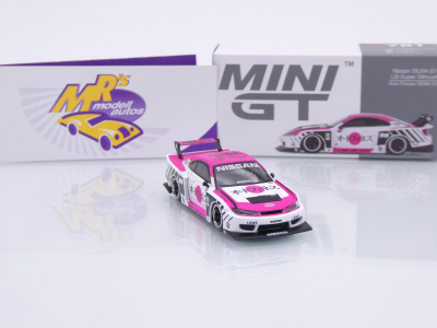 Preview: TSM MINI GT MGT00781-L # Nissan Silvia S15 #99 LB-Super Silhouette " Auto Finesse SEMA 2023 " 1:64