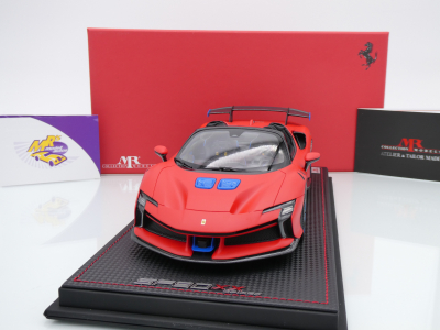 Preview: MR Collection FE042SE1 # Ferrari SF90 XX Stradale Spider Baujahr 2023 " Rosso " 1:18