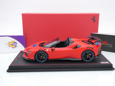 Preview: MR Collection FE042SE1 # Ferrari SF90 XX Stradale Spider Baujahr 2023 " Rosso " 1:18