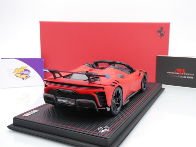 Preview: MR Collection FE042SE1 # Ferrari SF90 XX Stradale Spider Baujahr 2023 " Rosso " 1:18