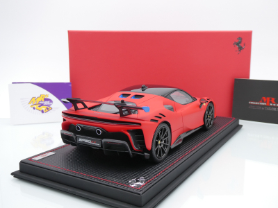 Preview: MR Collection FE041SE1 # Ferrari SF90 XX Stradale Baujahr 2023 " Rosso Matt " 1:18