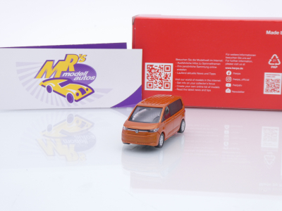 Herpa 431156 # Volkswagen VW T7 Multivan Baujahr 2021 " orangemetallic " 1:87