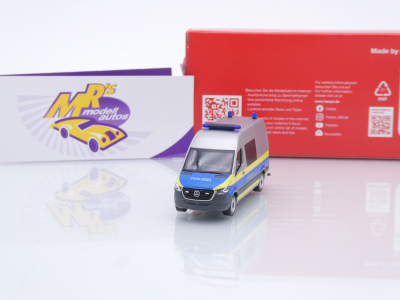 Herpa 098304 # Mercedes-Benz Sprinter '18 HD " Polizei Schleswig-Holstein " 1:87
