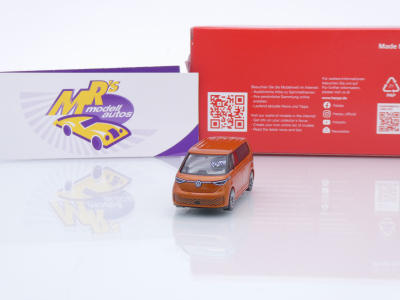 Herpa 431125-002 # Volkswagen VW ID.Buzz Baujahr 2022 " orangemetallic " 1:87