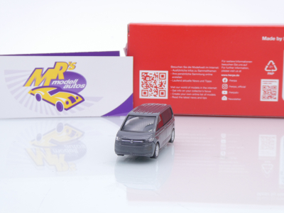 Herpa 421171 # Volkswagen VW T7 Multivan Baujahr 2021 " dunkelgrau " 1:87