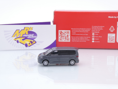 Preview: Herpa 421171 # Volkswagen VW T7 Multivan Baujahr 2021 " dunkelgrau " 1:87