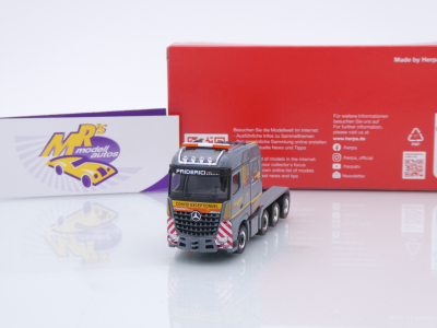 Herpa 317047 # Mercedes-Benz Arocs Schwerlastzugmaschine " Friderici " 1:87