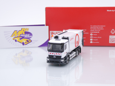 Herpa 319102 # Mercedes-Benz Actros M Pressmüllfahrzeug " VEOLIA " 1:87