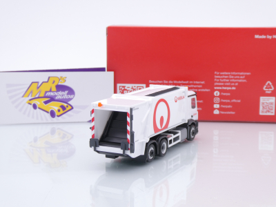 Preview: Herpa 319102 # Mercedes-Benz Actros M Pressmüllfahrzeug " VEOLIA " 1:87