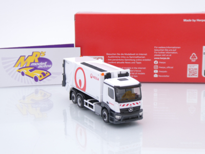 Preview: Herpa 319102 # Mercedes-Benz Actros M Pressmüllfahrzeug " VEOLIA " 1:87