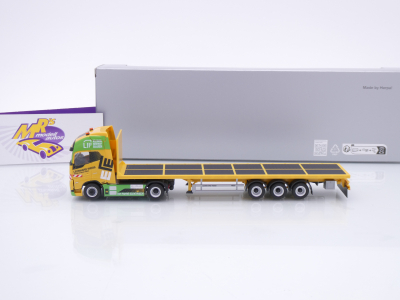 Preview: Herpa 958622 # Volvo FH GL XL 2/3-achs Electric Rungen-Sattelzug " Leonhard Weiss " 1:87